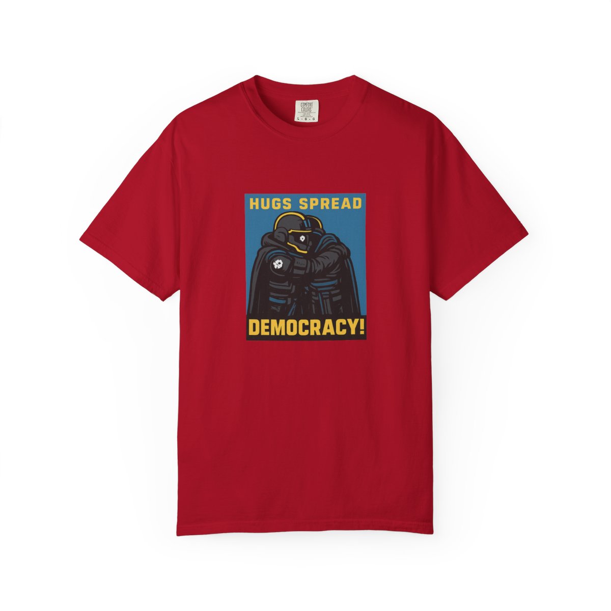 Helldivers For Democracy Satirical Gamer T-Shirt