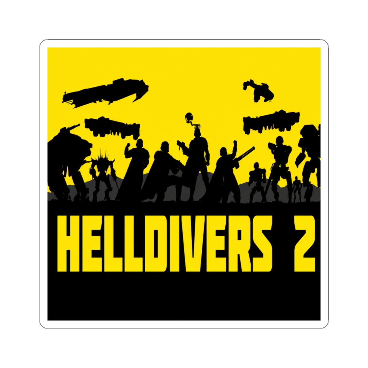 Helldivers 2 Sticker